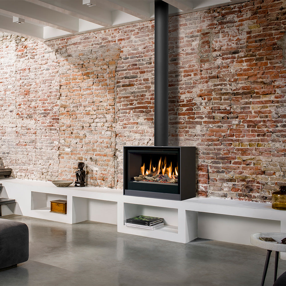 Barbas Box Gas 80 Free Standing Gas Fire
