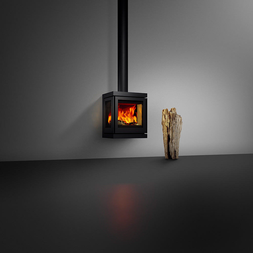 Barbas Box Panorama 55 Wall Mounted Wood Burner