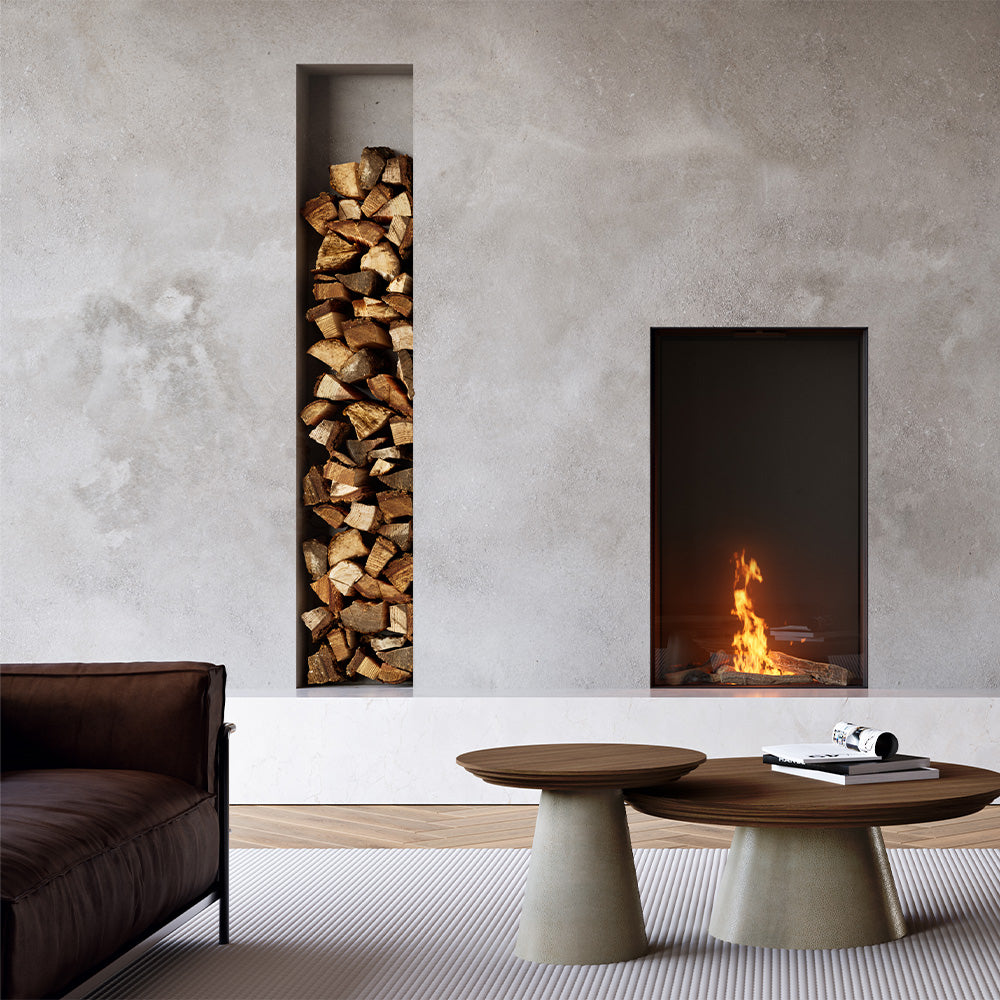 Element 4 Sky Medium Front Facing Bioethanol Fireplace
