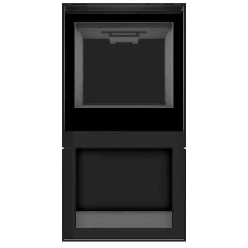 Barbas Box Gas 55 Free Standing Gas Fire with Log Store