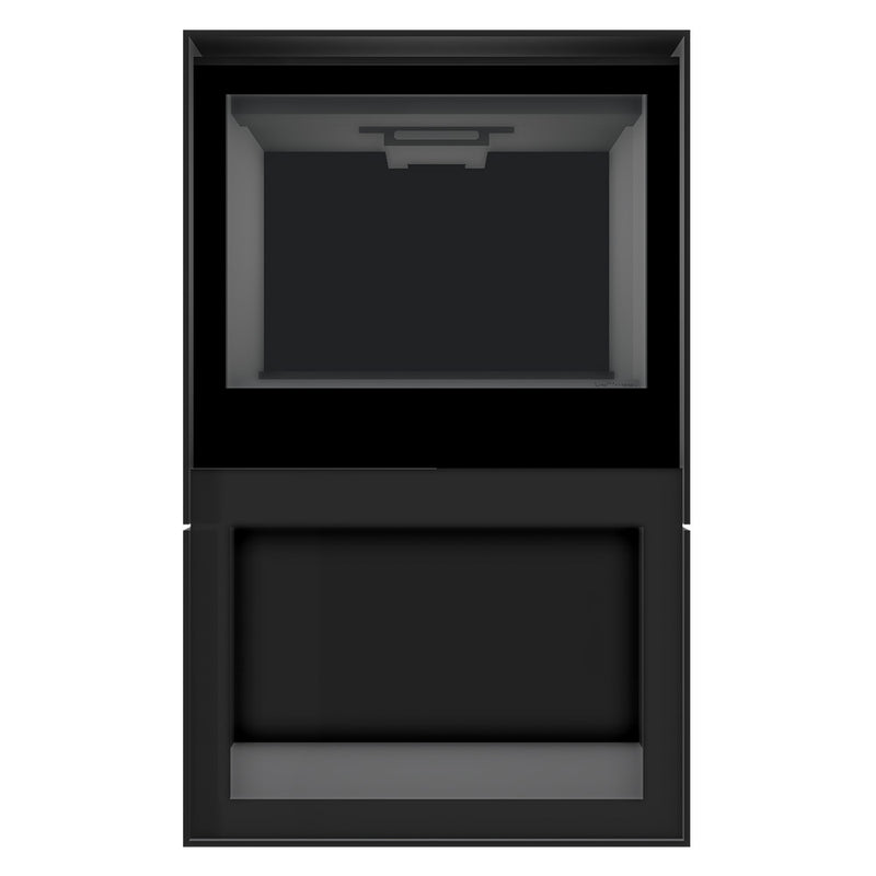 Barbas Box Gas 65 Free Standing Gas Fire with Log Store