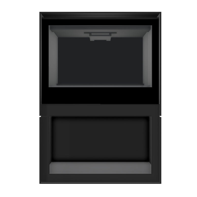 Barbas Box Gas 75 Free Standing Gas Fire with Log Store