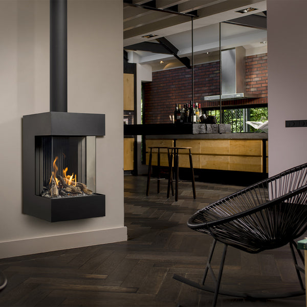 Barbas Box Gas Panorama 45-45 Wall Mounted Gas Fire