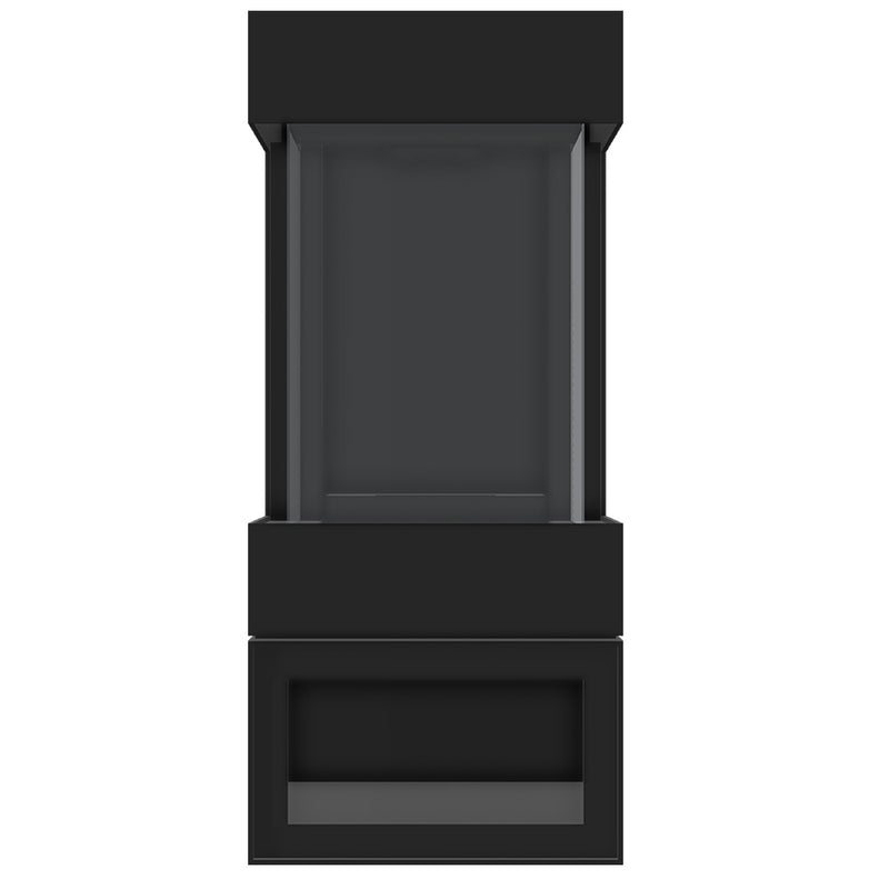 Barbas Box Gas Panorama 45-59 Free Standing Gas Fire with a log store