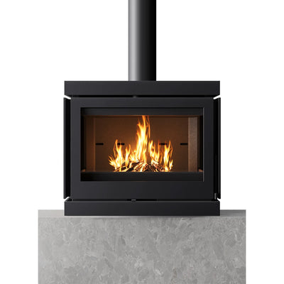 Barbas Box Panorama 55 Freestanding Wood Burner
