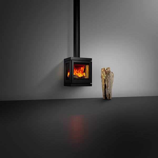 Barbas Box Panorama 55 Wall Mounted Wood Burner