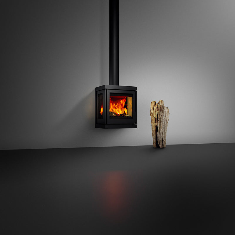 Barbas Box Panorama 55 Wall Mounted Wood Burner