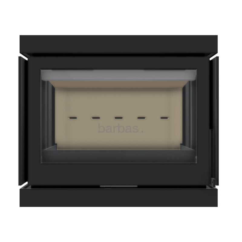 Barbas Box Panorama 65 Freestanding Wood Burner