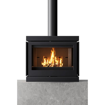 Barbas Box Panorama 65 Freestanding Wood Burner