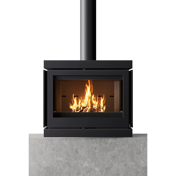 Barbas Box Panorama 65 Freestanding Wood Burner