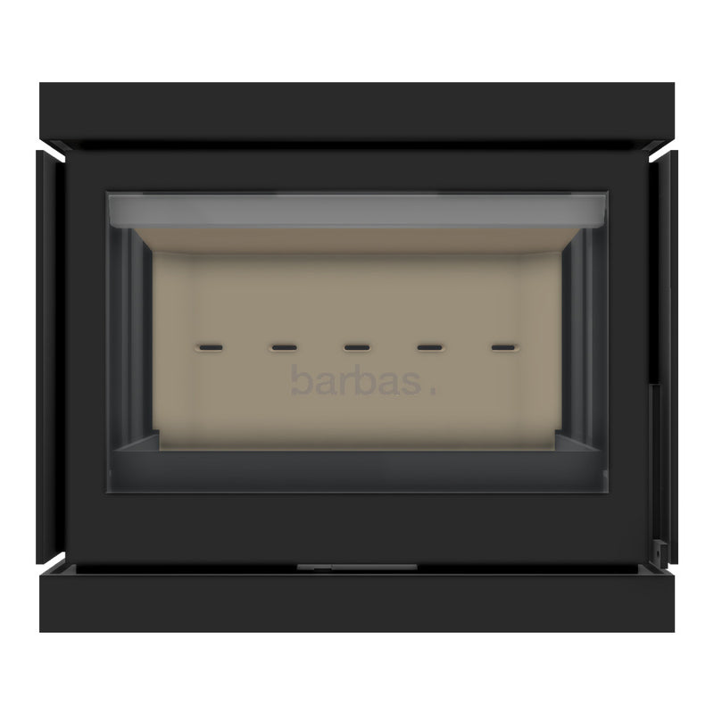 Barbas Box Panorama 65 Wall Mounted Wood Burner