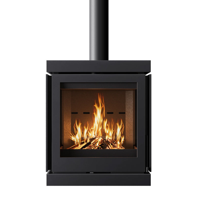 Barbas Box Panorama 65 Wall Mounted Wood Burner
