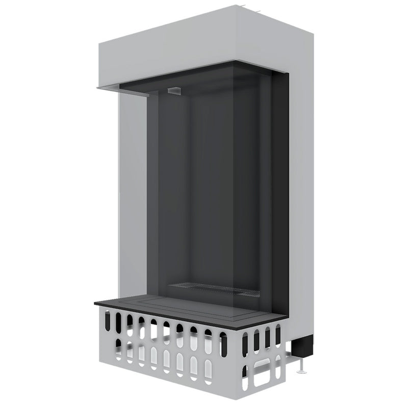 Barbas Gas Fire Smart Panorama 45-59 Built In Three Sided Gas Fire