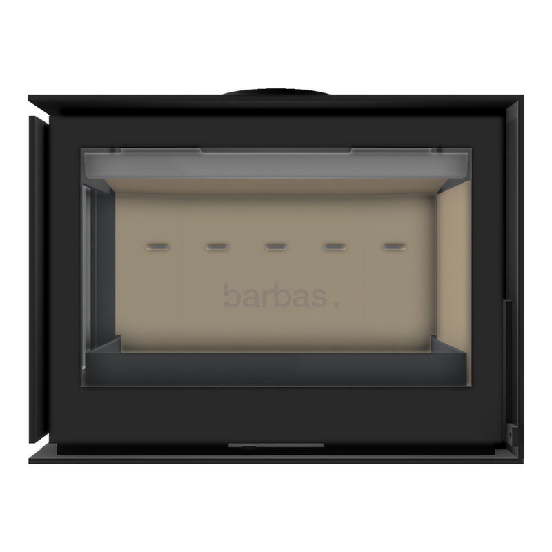 Barbas Unilux 6 265 Left Corner Wood Burner