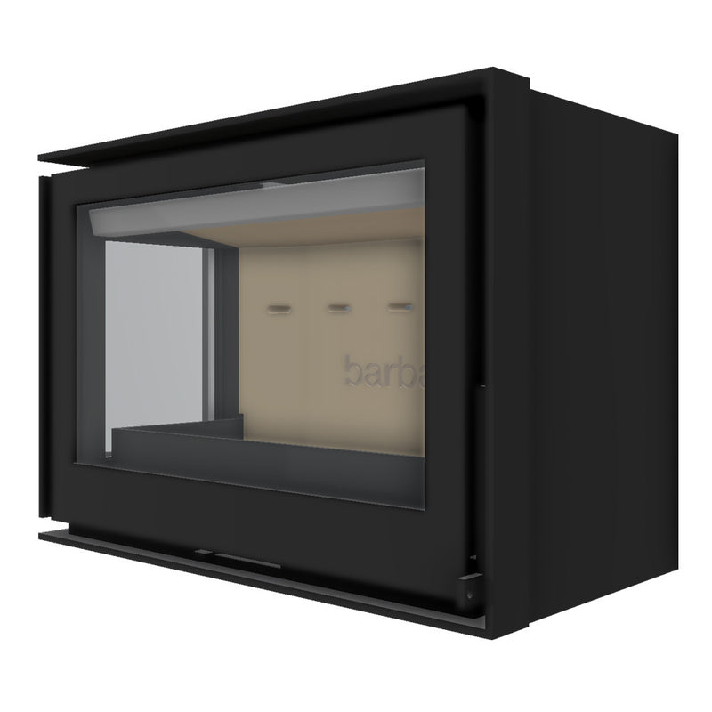 Barbas Unilux 6 265 Left Corner Wood Burner