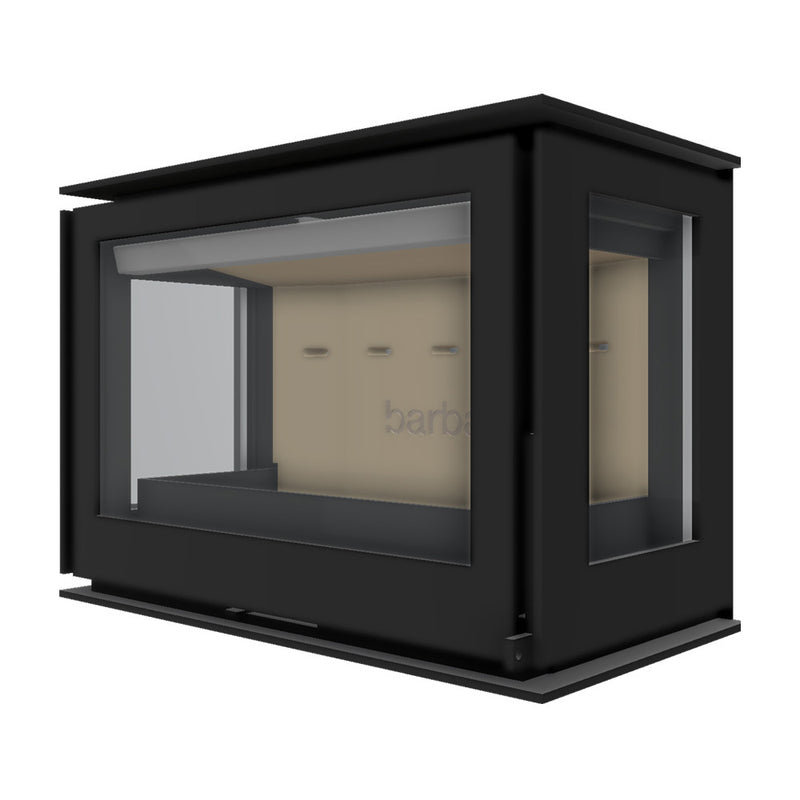 Barbas Unilux 6 265 Three Sided Wood Burner
