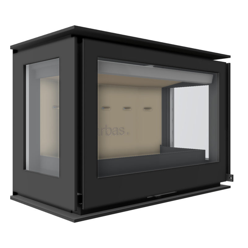 Barbas Unilux 6 265 Three Sided Wood Burner