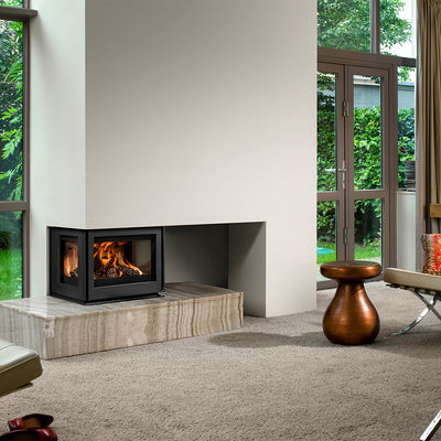 Barbas Unilux 6 265 Three Sided Wood Burner
