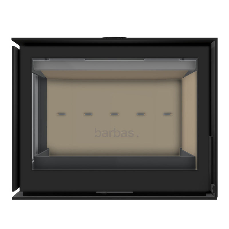 Barbas Unilux 6 270 Left Corner Wood Burner
