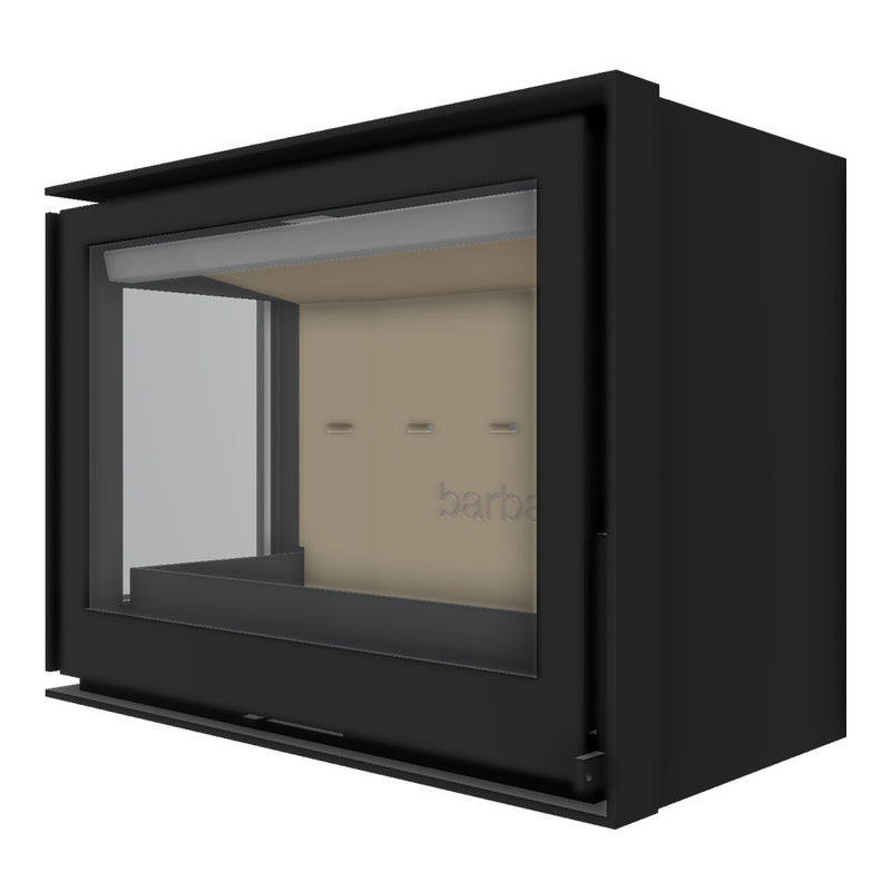 Barbas Unilux 6 270 Left Corner Wood Burner