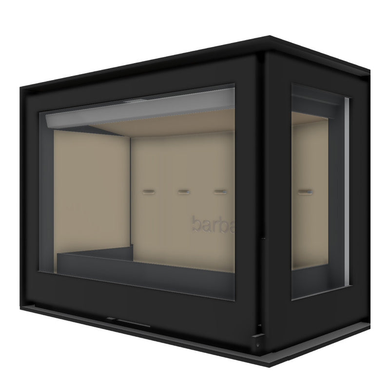 Barbas Unilux 6 270 Right Corner Wood Burner