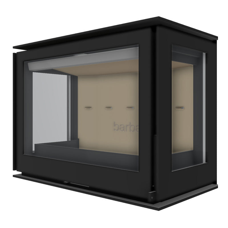 Barbas Unilux 6 270 Three Sided Wood Burner