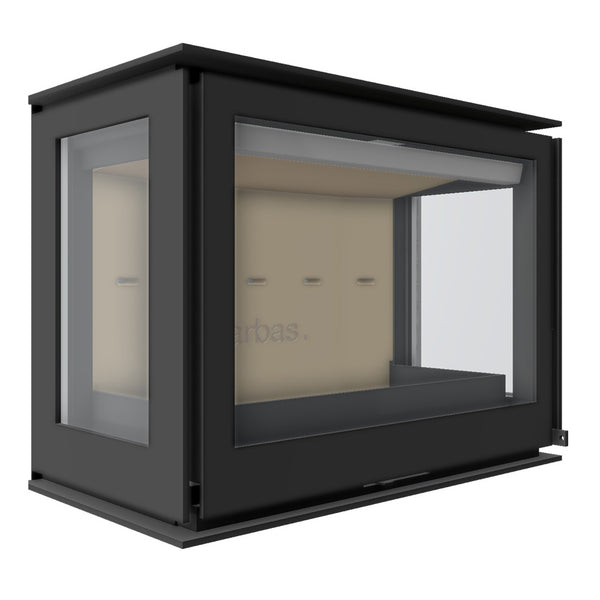 Barbas Unilux 6 270 Three Sided Wood Burner