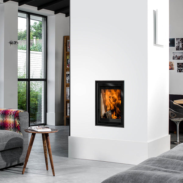 Barbas Unilux-7 45 Inset Wood Burner with Built in Frame