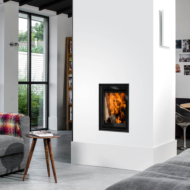 Barbas Unilux-7 45 Inset Wood Burner with Built in Frame