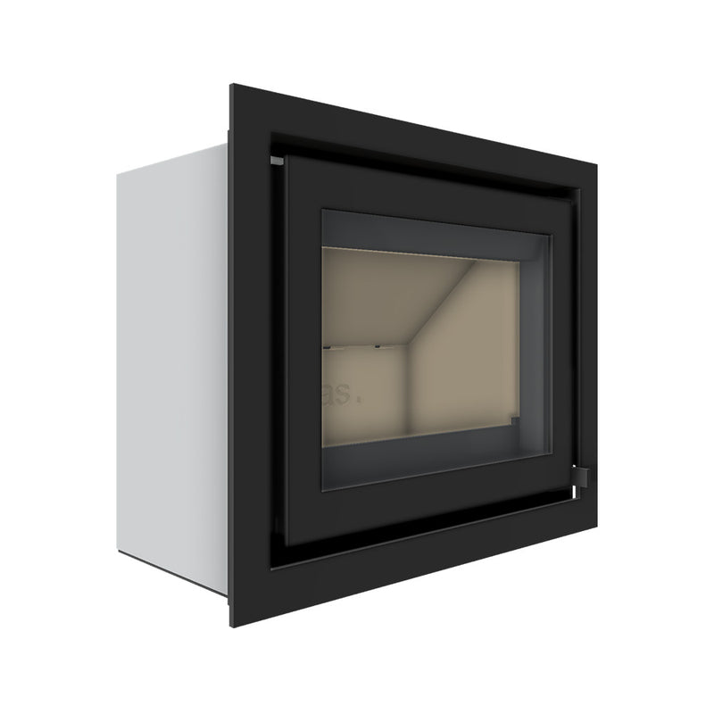 Barbas Unilux-7 52 Inset Wood Burner with Built in Frame