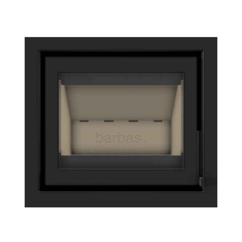 Barbas Unilux-7 52 Inset Wood Burner with Built in Frame