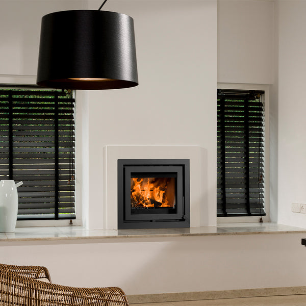 Barbas Unilux-7 52 Inset Wood Burner with Built in Frame