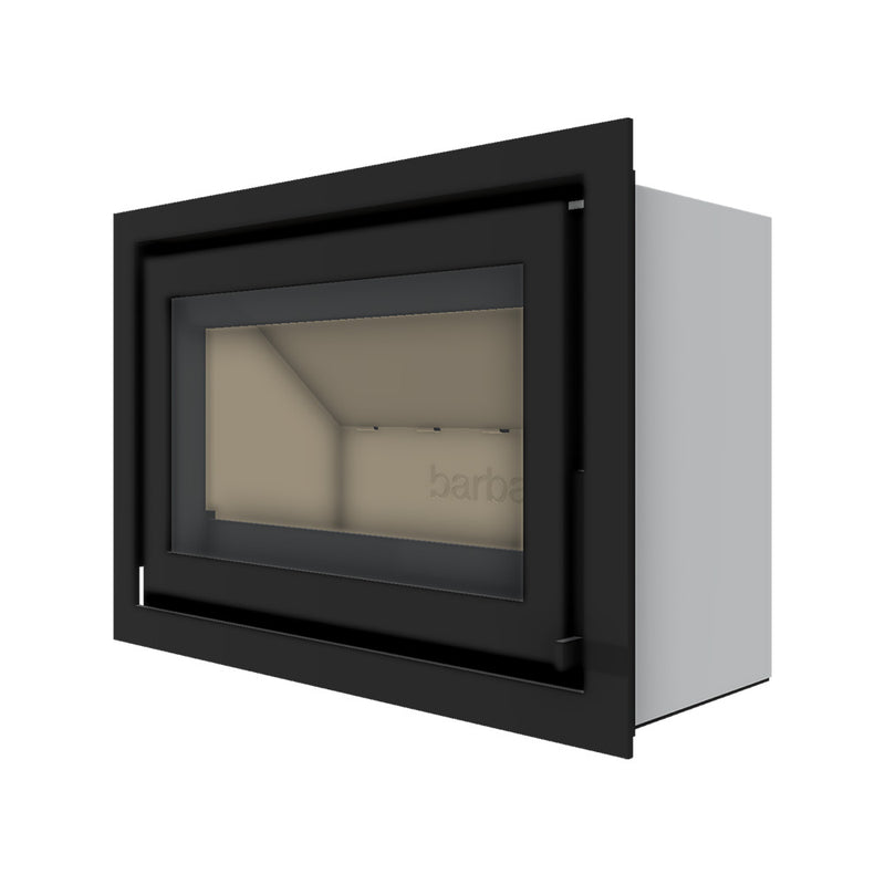 Barbas Unilux-7 65 Inset Wood Burner with Built in Frame