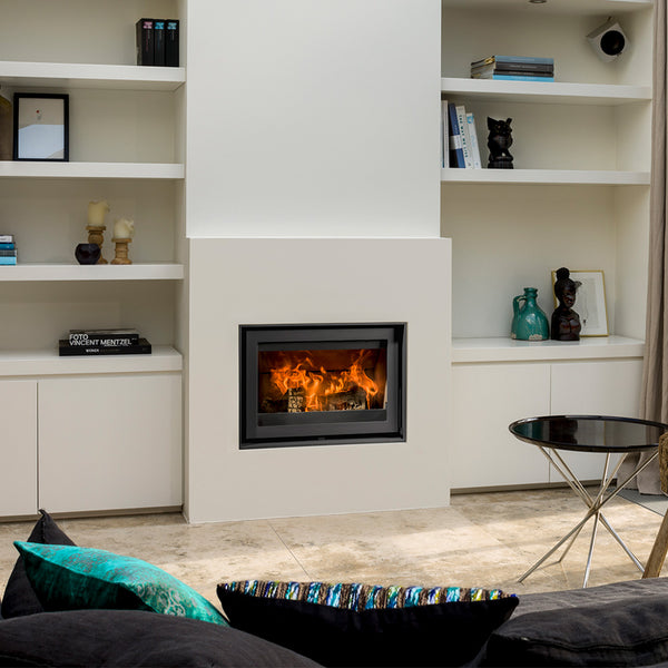 Barbas Unilux-7 65 Inset Wood Burner with Built in Frame