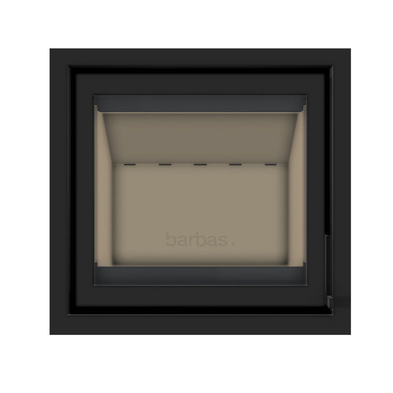 Barbas Unilux-7 67 Inset Wood Burner with Built in Frame