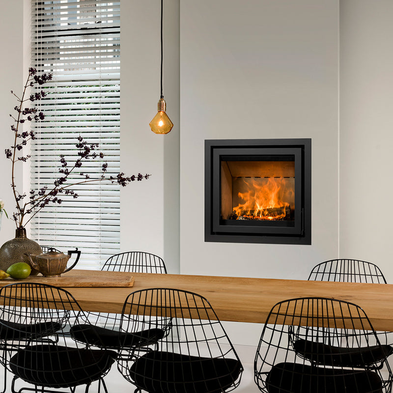 Barbas Unilux-7 67 Inset Wood Burner with Built in Frame