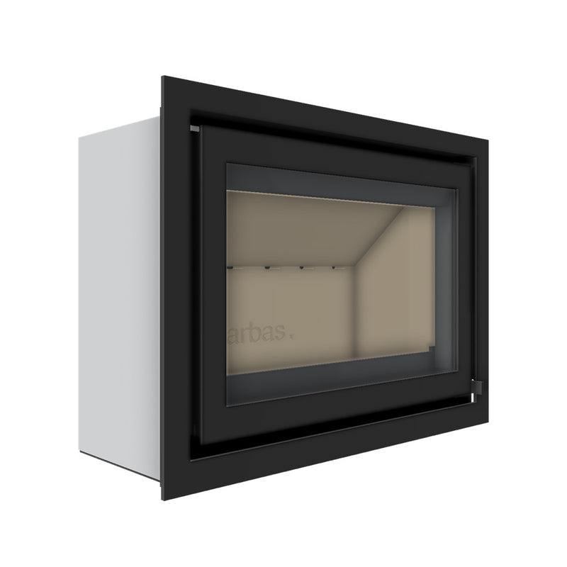 Barbas Unilux-7 70 Inset Wood Burner with Built in Frame