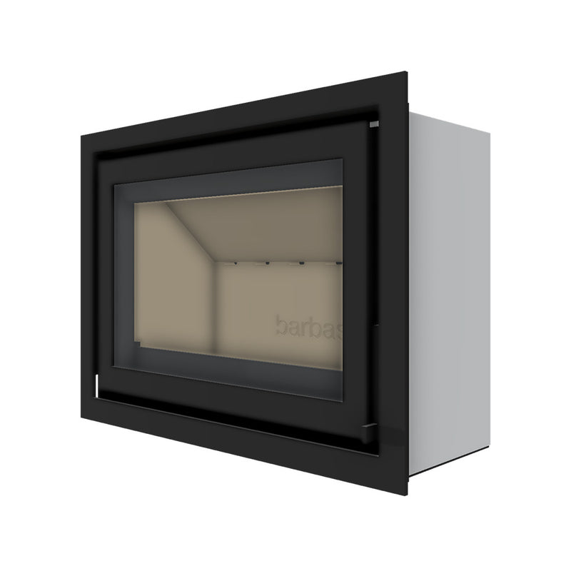Barbas Unilux-7 70 Inset Wood Burner with Built in Frame