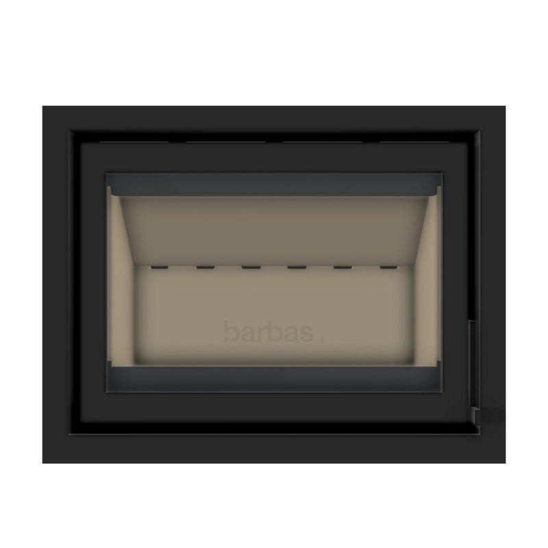 Barbas Unilux-7 70 Inset Wood Burner with Built in Frame