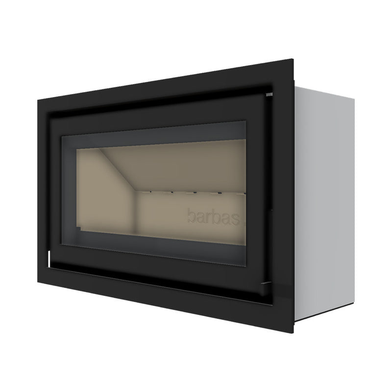Barbas Unilux-7 75 Inset Wood Burner with Classic Frame