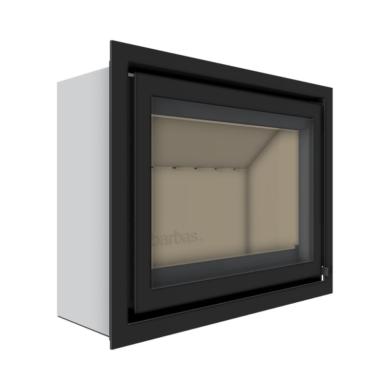 Barbas Unilux-7 80 Inset Wood Burner with Classic Frame