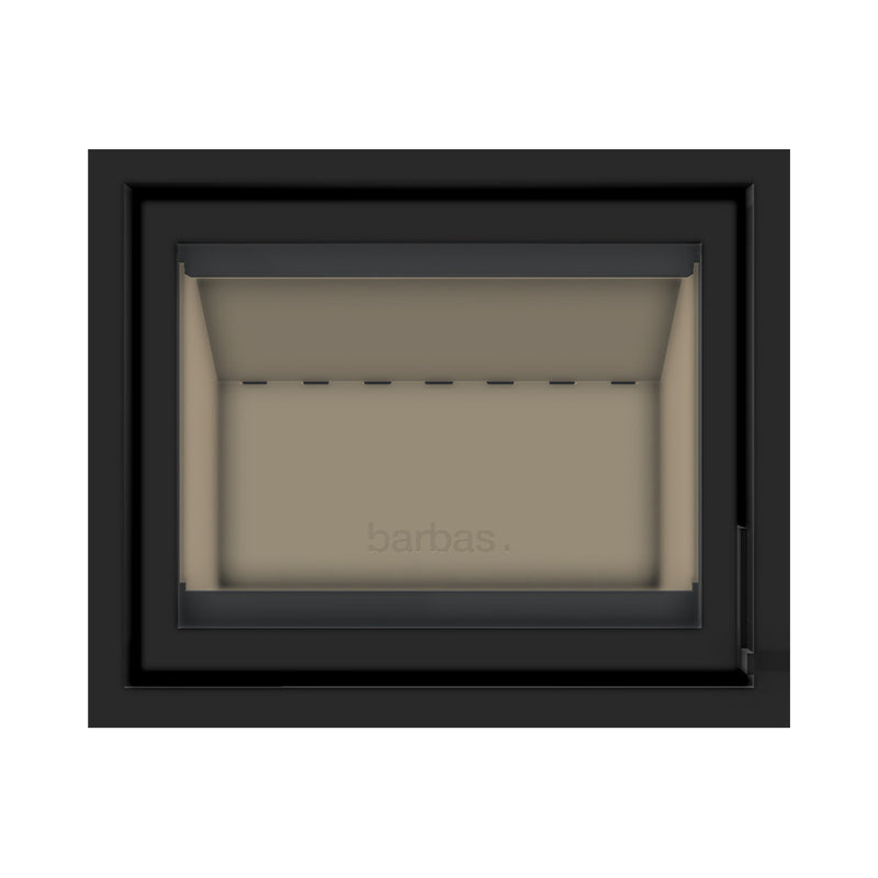 Barbas Unilux-7 80 Inset Wood Burner with Classic Frame