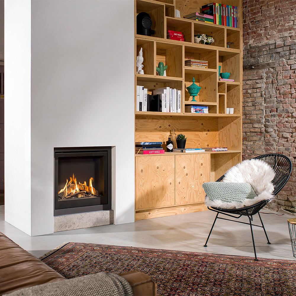 Barbas Gas Fire Smart 75-80 Built-In Gas Fire with Natural Gas