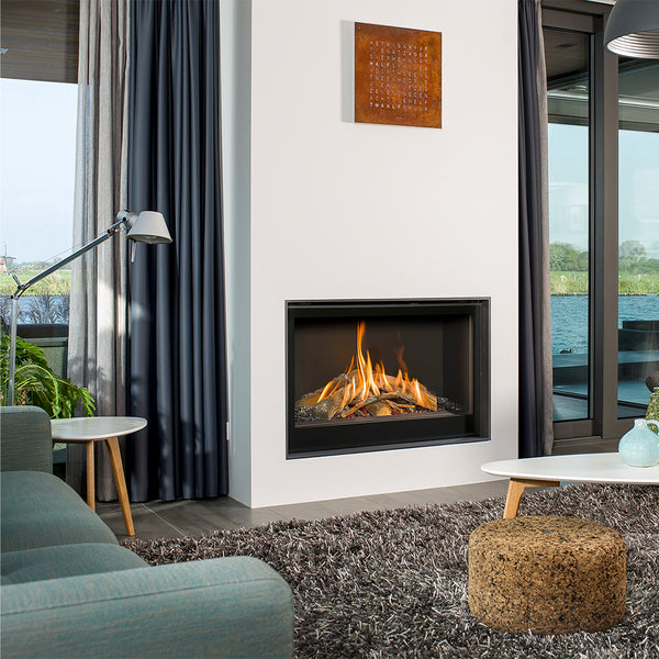 Barbas Gas Fire Smart 90-70 Built-In Gas Fire with Natural Gas
