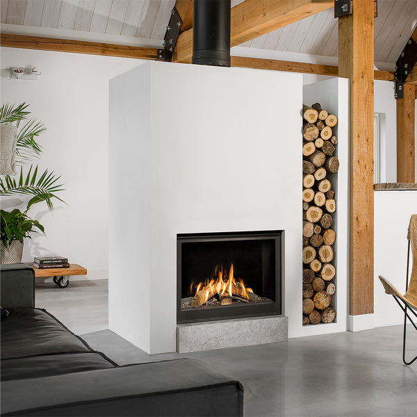 Barbas Gas Fire Smart 90-80 Built-In Gas Fire with Natural Gas