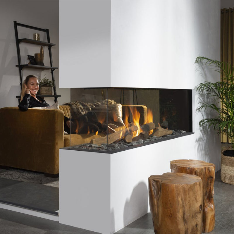 Element 4 Summum 140 R Room Divider Bioethanol Fireplace