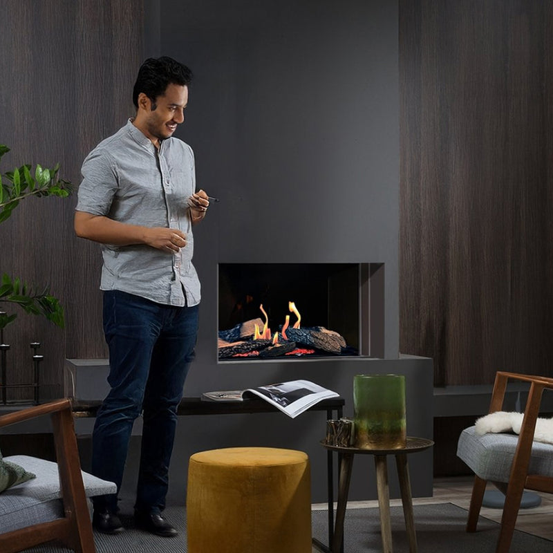 Element 4 Summum 70 3S Three Sided Bioethanol Fireplace