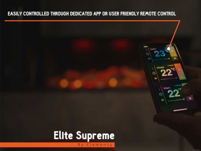 EASILY CONTROLLED THROUGH APP OR REMOTE