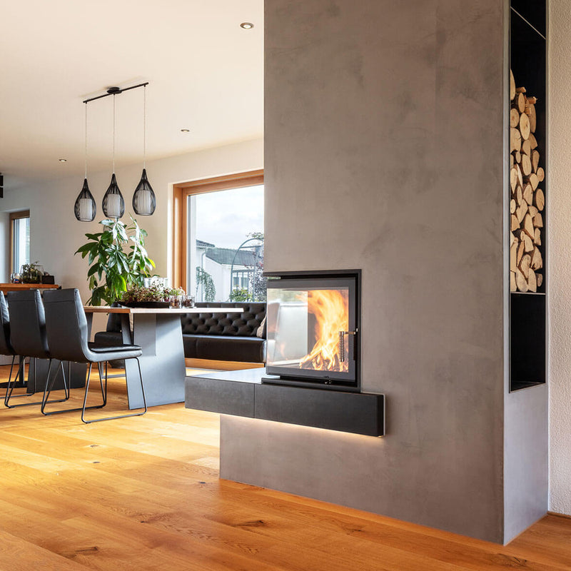 Hoxter ECKA 50/35/45h Built-In Corner Wood Fire