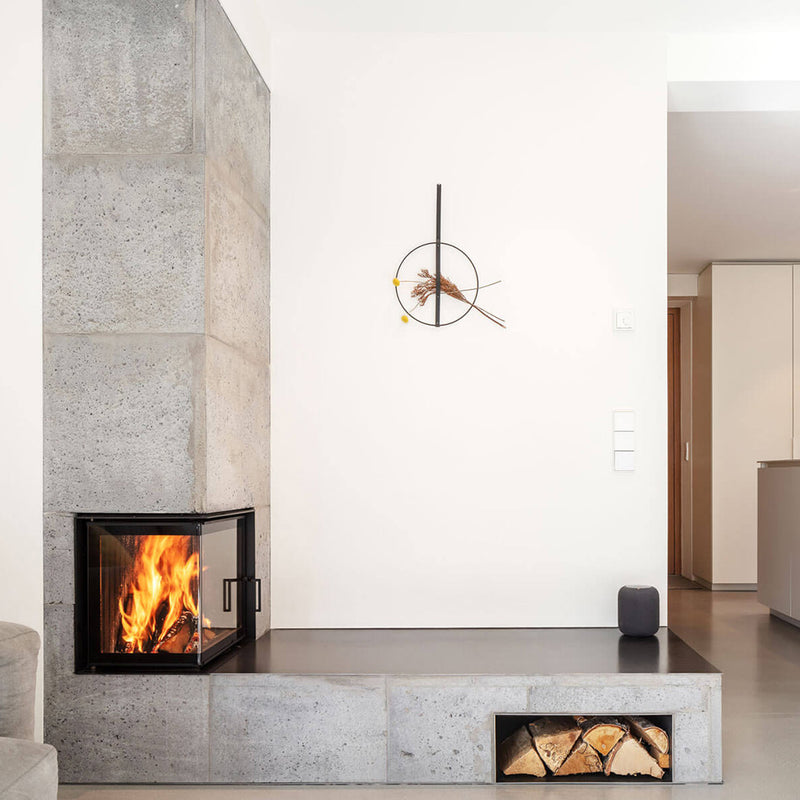 Hoxter ECKA 50/35/45h Built-In Corner Wood Fire